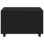 Mesa de Café Roble negro 60 x 60 x 38 cm Madera contrachapada en Mesas de centro | Comprar online en Foru.es