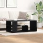 Mesa de Café Roble Negro 100 x 50 x 40 cm Madera de ingeniería en Mesas de centro | Comprar online en Foru.es