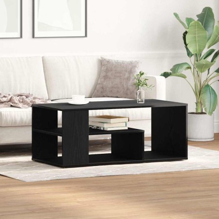 Mesa de Café Roble Negro 100 x 50 x 40 cm Madera de ingeniería en Mesas de centro | Comprar online en Foru.es