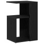 Mesa lateral Roble Negro 36 x 30 x 56 cm Madera de ingeniería en Mesas auxiliares | Comprar online en Foru.es