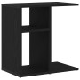 Mesa lateral Roble Negro 50 x 30 x 50 cm Madera de ingeniería en Mesas auxiliares | Comprar online en Foru.es