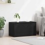 Caja de Almacenamiento Roble Negro 84 x 42 x 46 cm en Baúles de almacenamiento | Comprar online en Foru.es