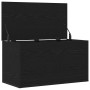 Caja de Almacenamiento Roble Negro 84 x 42 x 46 cm en Baúles de almacenamiento | Comprar online en Foru.es
