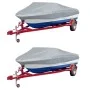 Bootsabdeckung 2 Einheiten grau 519-580x294 cm von vidaXL, Aufbewahrungsabdeckungen für Boote - Ref: Foro24-279108, Preis: 11...