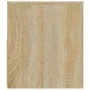 Mesitas de noche con luces LEDs 2 uds roble Sonoma 60x35x40 cm by vidaXL, Nightstands - Ref: Foro24-3080737, Price: 79,75 €, ...