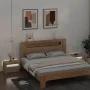 Mesitas de noche con luces LEDs 2 uds roble Sonoma 60x35x40 cm by vidaXL, Nightstands - Ref: Foro24-3080737, Price: 79,75 €, ...
