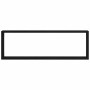 Estante de Pared con estante 4 pcs Roble negro 80 x 15 x 26 cm en Estanterías | Comprar online en Foru.es