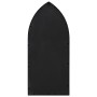 Espejo de jardín negro hierro para exterior 100x45 cm de vidaXL, Espejos - Ref: Foro24-318354, Precio: 109,70 €, Descuento: %