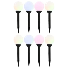 Outdoor spherical solar lamps 8 pcs RGB LED 15 cm by vidaXL, Outdoor lighting - Ref: Foro24-277125, Price: 86,36 €, Discount: %