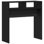 Mesa Consola Roble Negro 78 x 30 x 80 cm Madera de ingeniería en Mesas auxiliares | Comprar online en Foru.es