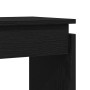 Mesa Consola Roble Negro 80 x 30 x 80 cm Madera de ingeniería en Mesas auxiliares | Comprar online en Foru.es