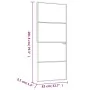 Innentür aus gehärtetem Glas und schwarzem Aluminium, 83 x 201,5 cm von vidaXL, Türen für zu Hause - Ref: Foro24-153659, Prei...