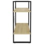 Estantería de 2 niveles contrachapada roble Sonoma 80x30x70 cm de vidaXL, Librerías y estanterías - Ref: Foro24-806450, Preci...
