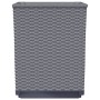 Jardineras 2 uds polipropileno gris oscuro 30x30x37 cm de vidaXL, Maceteros y jardineras - Ref: Foro24-364180, Precio: 53,75 ...
