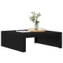Mesa de Café Roble Negro 100 x 100 x 35 cm Madera de ingeniería en Mesas de centro | Comprar online en Foru.es