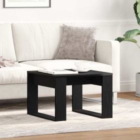 Mesa de Café Roble Negro 50 x 50 x 35 cm Madera de ingeniería en Mesas de centro | Comprar online en Foru.es