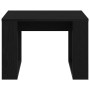 Mesa de Café Roble Negro 50 x 50 x 35 cm Madera de ingeniería en Mesas de centro | Comprar online en Foru.es