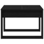Mesa de Café Roble Negro 50 x 50 x 35 cm Madera de ingeniería en Mesas de centro | Comprar online en Foru.es