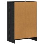Armario para Zapatos con estante Roble Negro 60 x 35 x 92 cm en Zapateros y organizadores de calzado | Comprar online en Foru.es