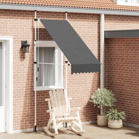 Toldo retráctil de operación manual gris antracita 100 cm en Toldos | Comprar online en Foru.es