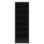 Armario para Zapatos con estante Roble Negro 32 x 35 x 90 cm en Zapateros y organizadores de calzado | Comprar online en Foru.es
