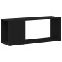 Conjunto de mueble de TV Roble Negro 80 x 24 x 32 cm en Muebles TV | Comprar online en Foru.es