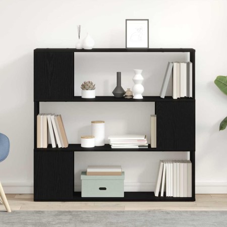 Conjunto de mueble de TV Roble Negro 100 x 24 x 94 cm en Muebles TV | Comprar online en Foru.es