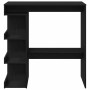 Mesa de Bar con estante Roble Negro 100 x 48 x 101,5 cm en Mesas de comedor | Comprar online en Foru.es