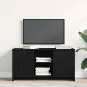 Gabinete de TV Roble Negro 102 x 37,5 x 52,5 cm en Muebles TV | Comprar online en Foru.es