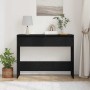Mesa Consola con cajón Roble Negro 100 x 35 x 76,5 cm en Mesas auxiliares | Comprar online en Foru.es