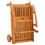 Tumbonas con cojines 2 unidades madera maciza de acacia de vidaXL, Tumbonas - Ref: Foro24-3077332, Precio: 462,39 €, Descuent...