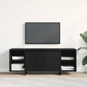 Gabinete de TV Roble Negro 120 x 30 x 40,5 cm en Muebles TV | Comprar online en Foru.es