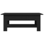 Mesa de Café Roble Negro 102 x 55 x 42 cm Madera de ingeniería en Mesas de centro | Comprar online en Foru.es