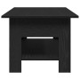 Mesa de Café Roble Negro 102 x 55 x 42 cm Madera de ingeniería en Mesas de centro | Comprar online en Foru.es