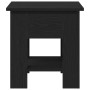 Mesa de Café Roble Negro 40 x 40 x 42 cm Madera de ingeniería en Mesas de centro | Comprar online en Foru.es