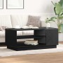 Mesa de Café Roble Negro 102 x 55 x 43 cm Madera de ingeniería en Mesas de centro | Comprar online en Foru.es