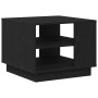 Mesa de Café Roble Negro 55 x 55 x 42 cm Madera de ingeniería en Mesas de centro | Comprar online en Foru.es