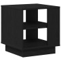 Mesa de Café Roble Negro 40 x 40 x 43 cm Madera de ingeniería en Mesas de centro | Comprar online en Foru.es