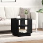 Mesa de Café Roble Negro 40 x 40 x 43 cm Madera de ingeniería en Mesas de centro | Comprar online en Foru.es