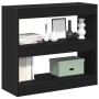 Estantería para libros 2 pcs Roble Negro 80 x 30 x 72 cm en Librerías y estanterías | Comprar online en Foru.es