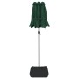 Sombrilla doble con luces LED verde 316x240 cm de vidaXL, Sombrillas - Ref: Foro24-362970, Precio: 139,44 €, Descuento: %