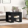 Mesa de Café Roble Negro 55,5 x 55 x 45 cm Madera de ingeniería en Mesas de centro | Comprar online en Foru.es