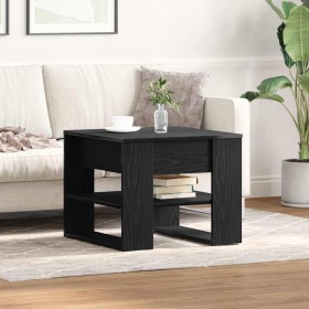 Mesa de Café Roble Negro 55,5 x 55 x 45 cm Madera de ingeniería en Mesas de centro | Comprar online en Foru.es