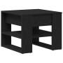 Mesa de Café Roble Negro 55,5 x 55 x 45 cm Madera de ingeniería en Mesas de centro | Comprar online en Foru.es