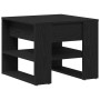 Mesa de Café Roble Negro 55,5 x 55 x 45 cm Madera de ingeniería en Mesas de centro | Comprar online en Foru.es