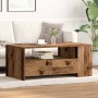 Mesa de Café con cajón Madera envejecida 102 x 55 x 43,5 cm en Mesas de centro | Comprar online en Foru.es