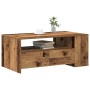 Mesa de Café con cajón Madera envejecida 102 x 55 x 43,5 cm en Mesas de centro | Comprar online en Foru.es