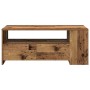 Mesa de Café con cajón Madera envejecida 102 x 55 x 43,5 cm en Mesas de centro | Comprar online en Foru.es