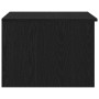 Mesa de Café Roble negro 50 x 50 x 36 cm Madera contrachapada en Mesas de centro | Comprar online en Foru.es