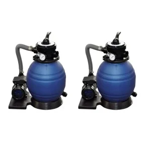 Bombas de filtro de arena 2 unidades 400 W 11000 l/h by vidaXL, Pool and spa filters - Ref: Foro24-277089, Price: 359,61 €, D...